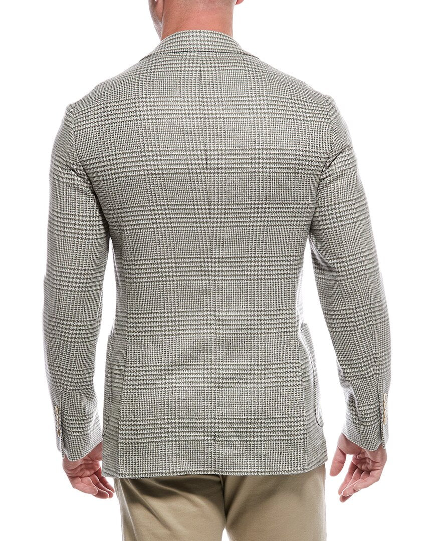 Brunello Cucinelli Wool, Silk & Cashmere-Blend Blazer