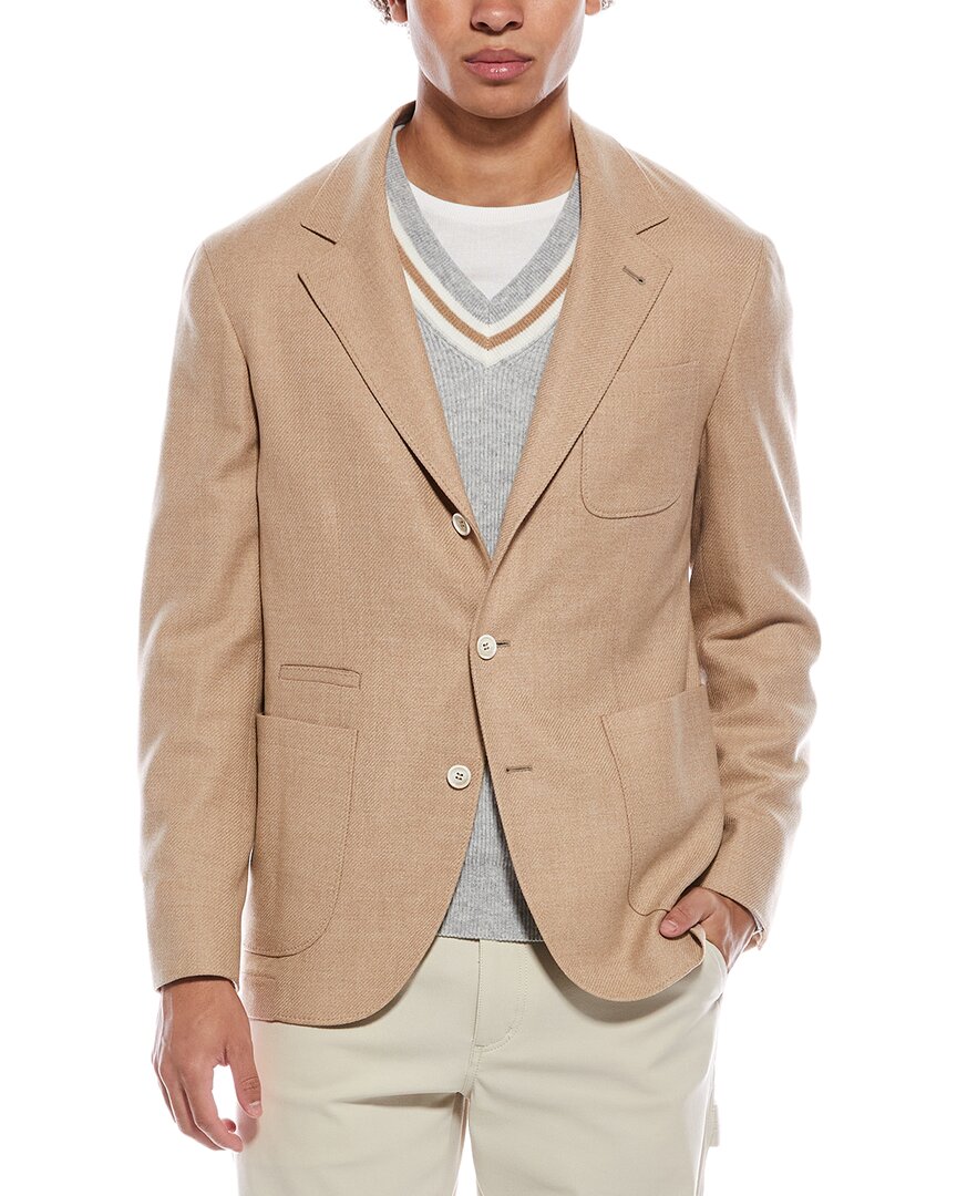 Brunello Cucinelli Wool-Blend Blazer