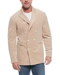 Brunello Cucinelli Corduroy Cashmere-Blend Blazer