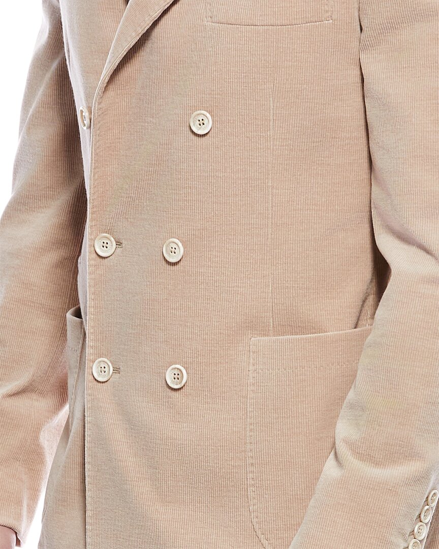 Brunello Cucinelli Corduroy Cashmere-Blend Blazer