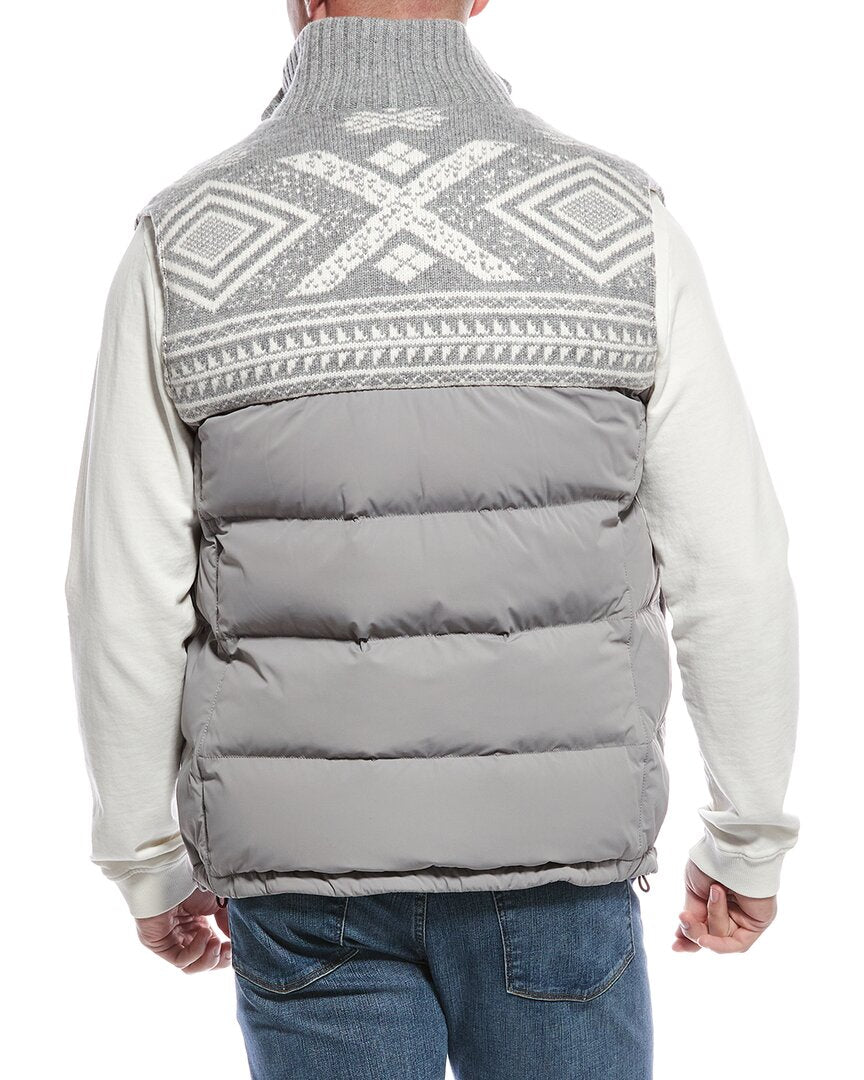 Brunello Cucinelli Wool, Cashmere, & Silk-Blend Down Vest – Bluefly