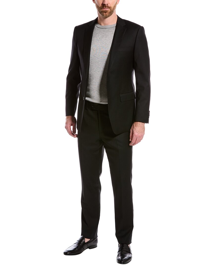 Cavalli Class 2Pc Slim Fit Wool Suit