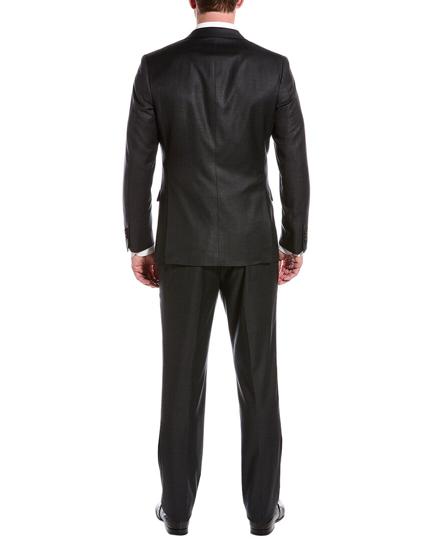 Cavalli Class 2Pc Slim Fit Wool Suit