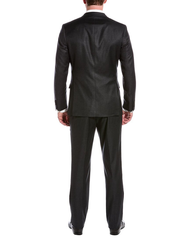 Cavalli Class 2Pc Slim Fit Wool Suit