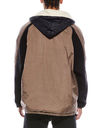 Valentino Caban Color Block Coat