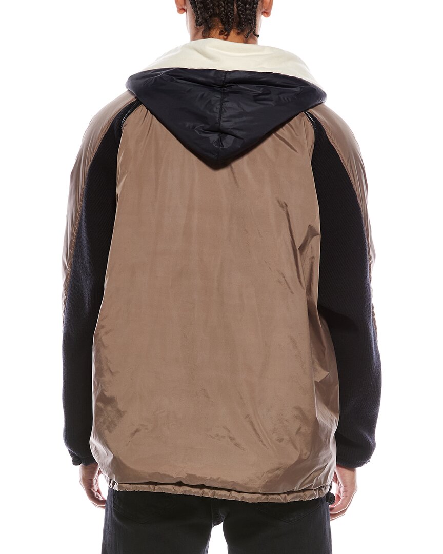 Valentino Caban Color Block Coat