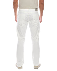 Hudson Jeans Blake White Slim Straight Jean