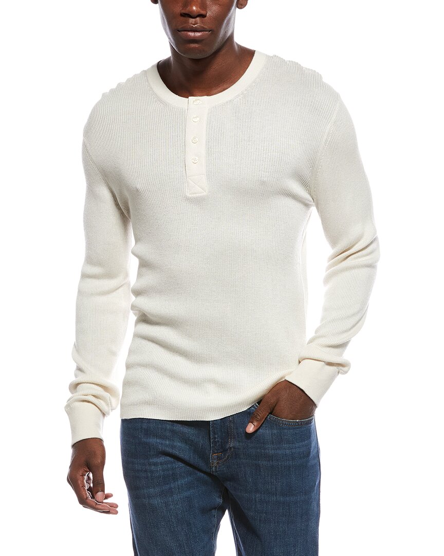Simkhai Hezekiah Silk & Cashmere-Blend Henley Shirt