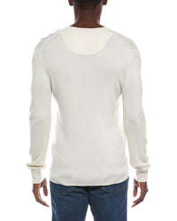 Simkhai Hezekiah Silk & Cashmere-Blend Henley Shirt