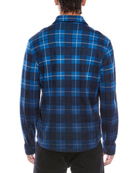 Stone Rose Jacquard Knit Check Shirt