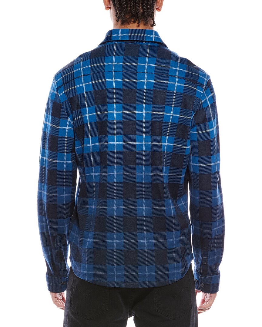 Stone Rose Jacquard Knit Check Shirt