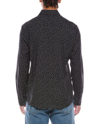 Stone Rose Stretch Print Shirt