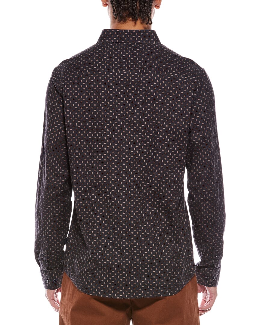 Stone Rose Stretch Print Shirt