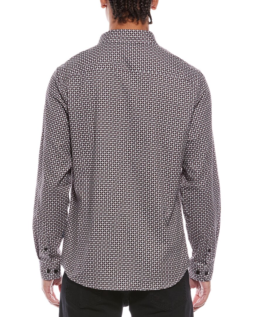 Stone Rose Stretch Print Shirt