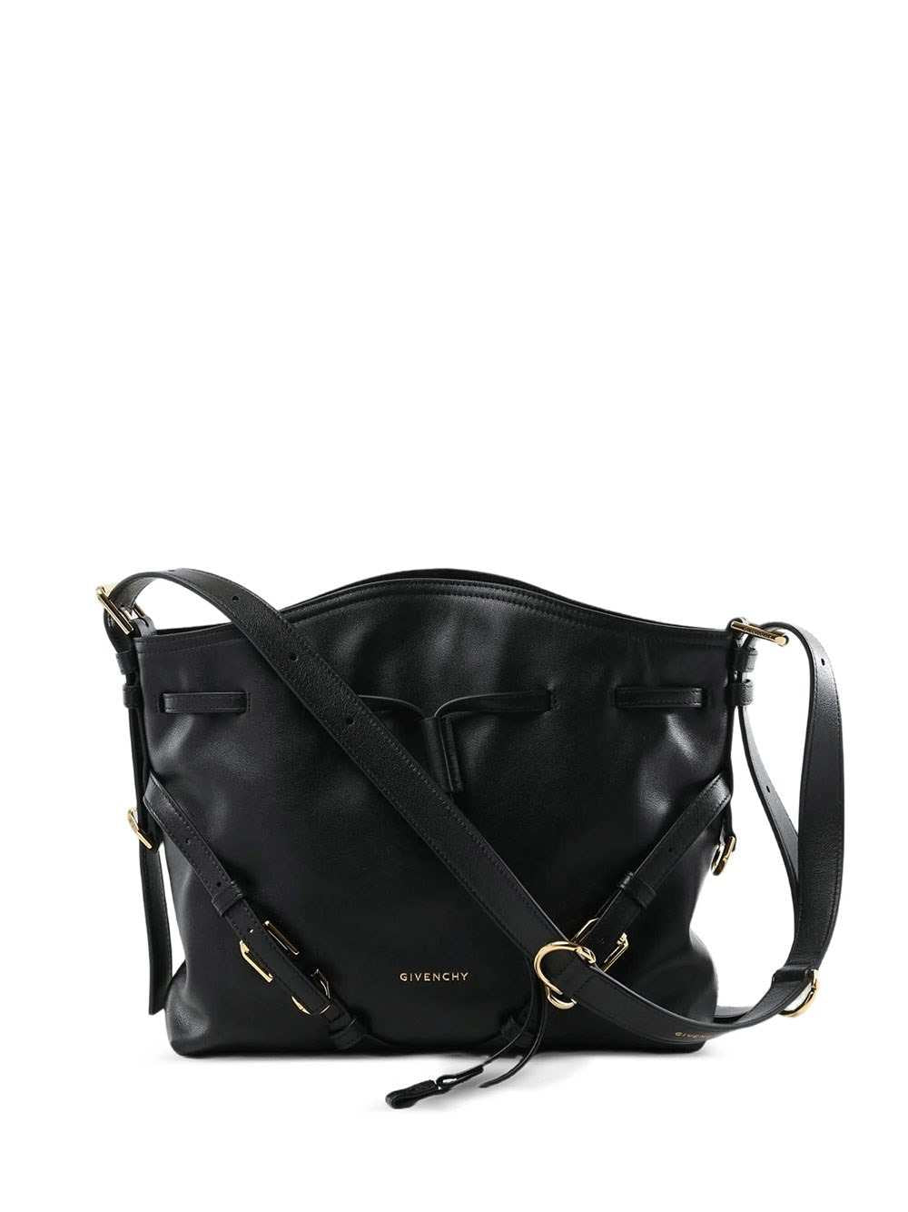 Givenchy Women Small Voyou Bucket Bag In Glossy Leather