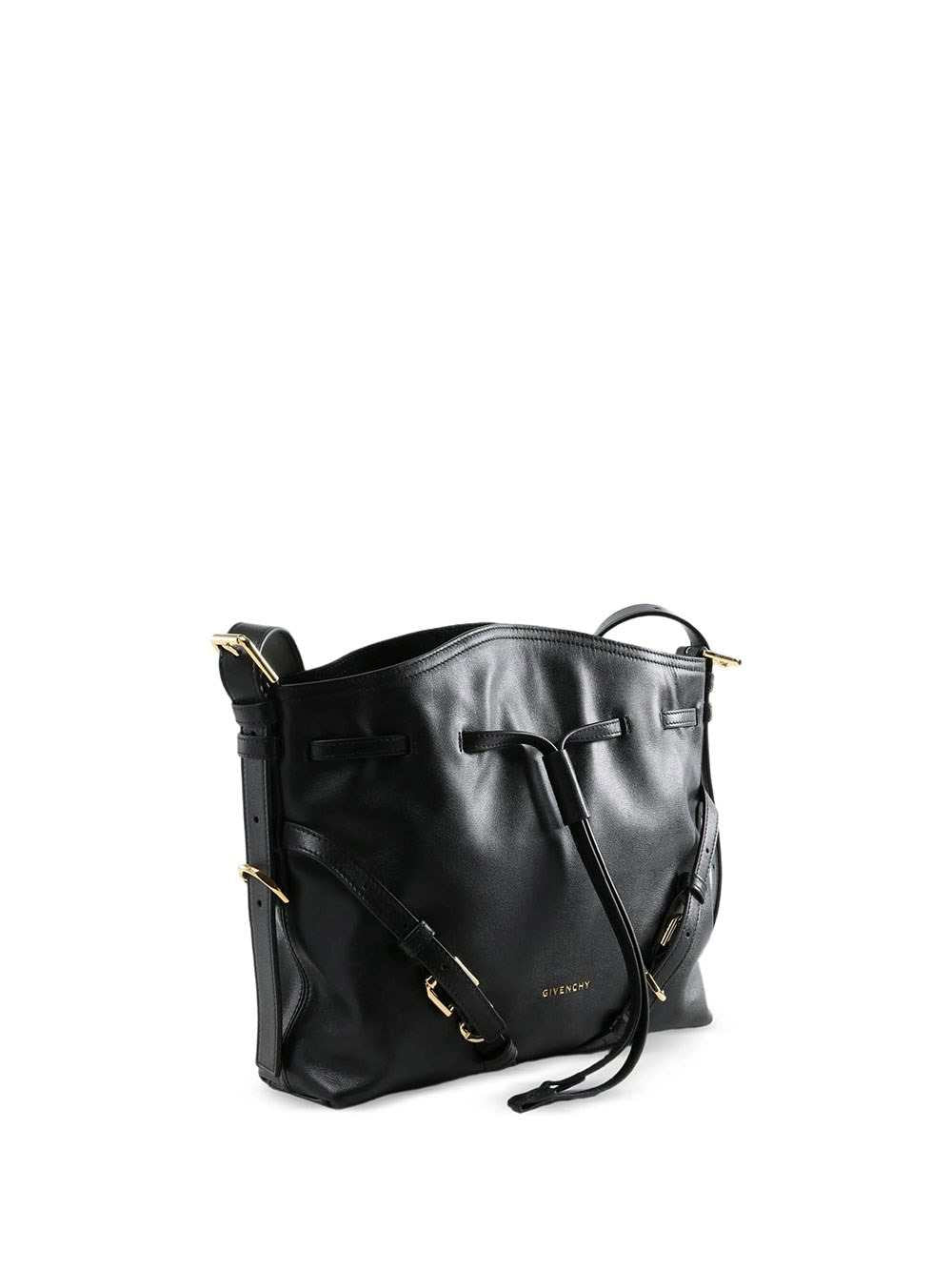 Givenchy Women Small Voyou Bucket Bag In Glossy Leather