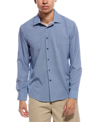 Nautica Slim Fit Performance Super Shirt Regular S Blue