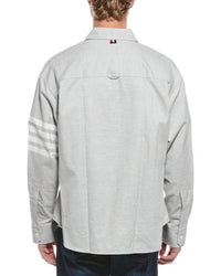 Thom Browne 4 Bar Oversized Shirt