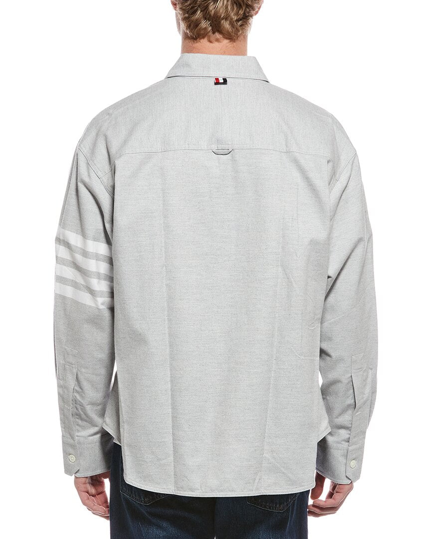 Thom Browne 4 Bar Oversized Shirt