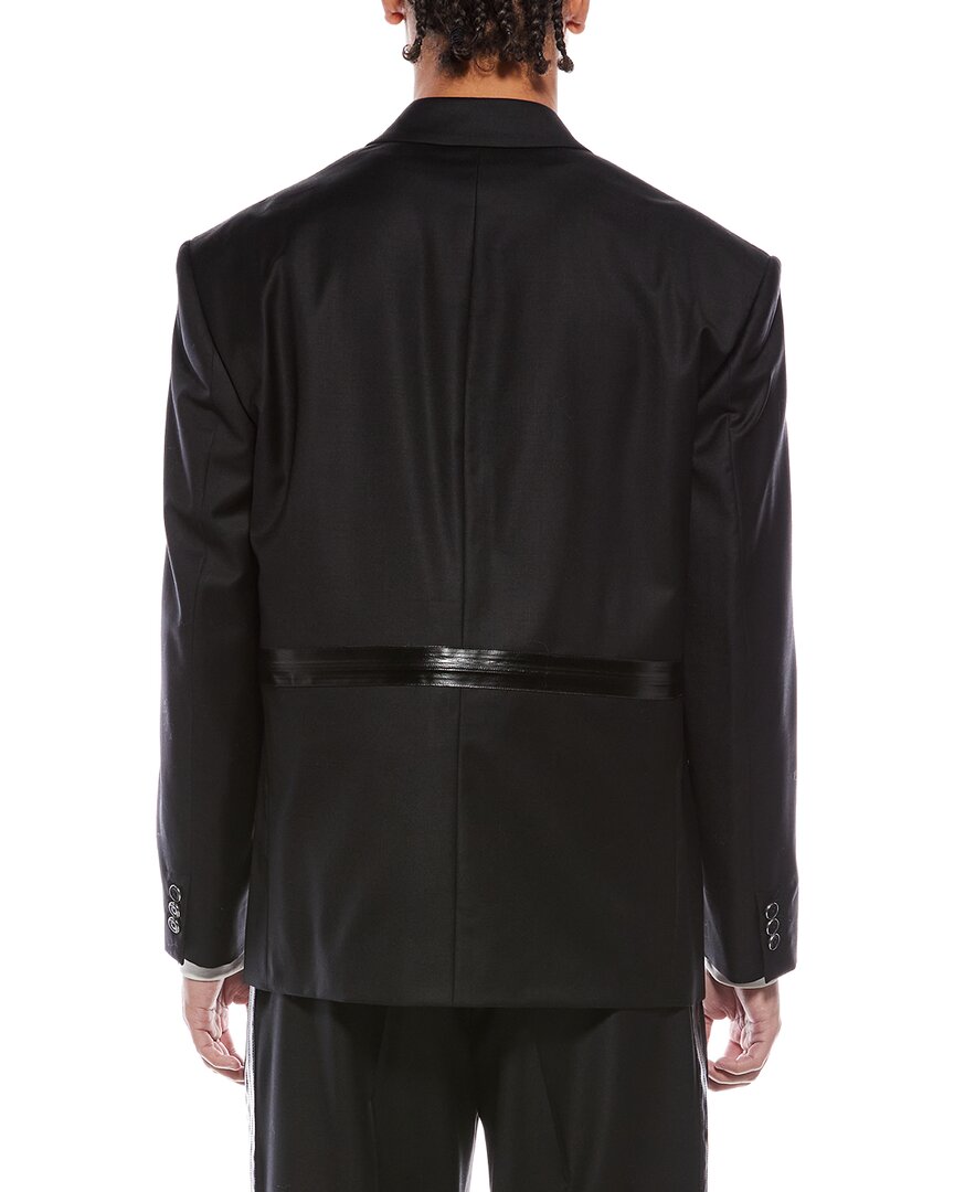 Helmut Lang Zip Driver Wool Blazer