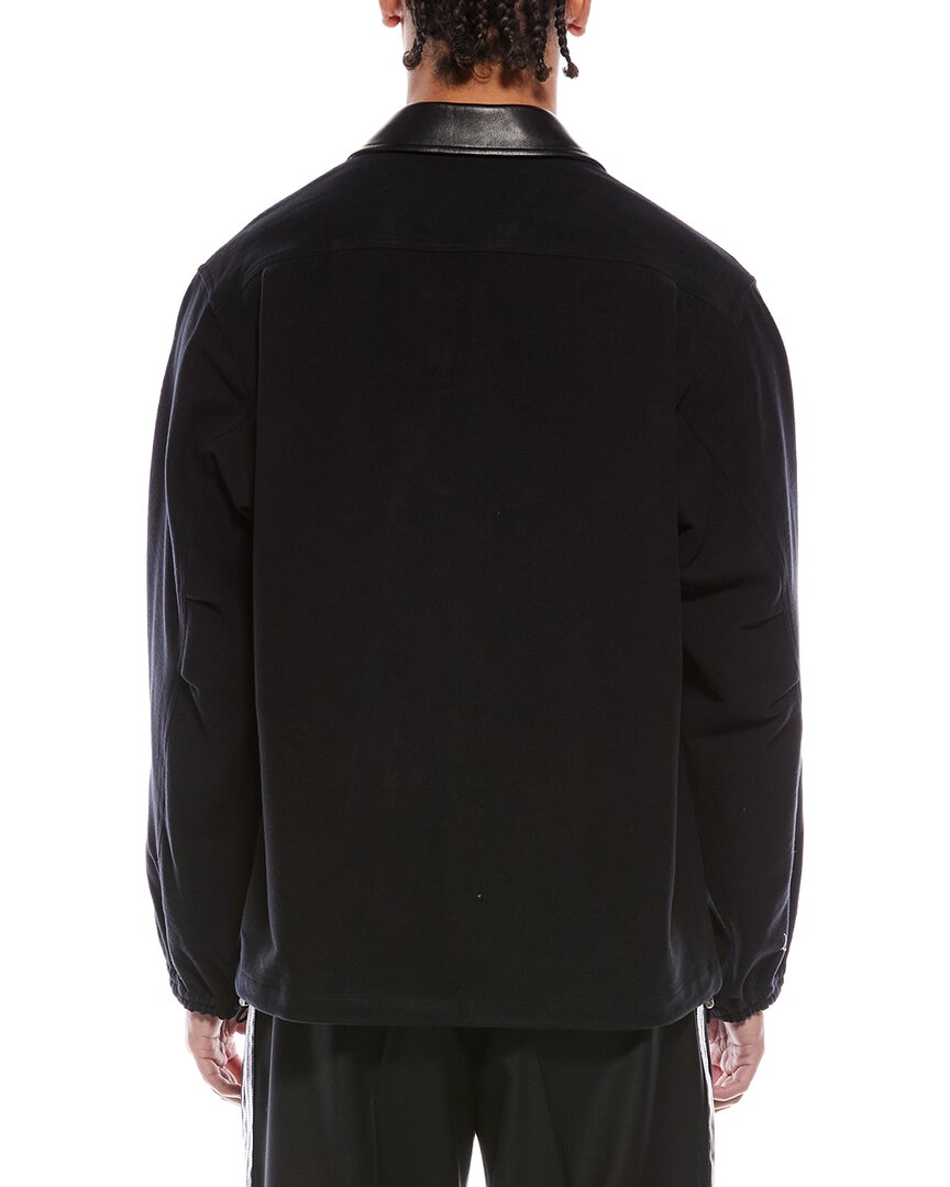 Helmut Lang Leather-Trim Hunting Coat – Bluefly