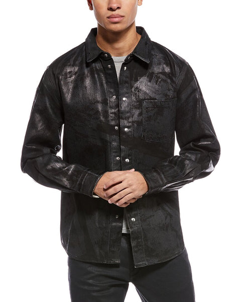 Helmut Lang Foil Shirt Jacket – Bluefly