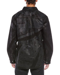 Helmut Lang Foil Shirt Jacket