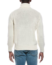 Brunello Cucinelli Cable Cashmere Turtleneck Sweater