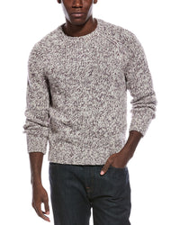 Brunello Cucinelli Wool, Cashmere, & Silk-Blend Crewneck Sweater