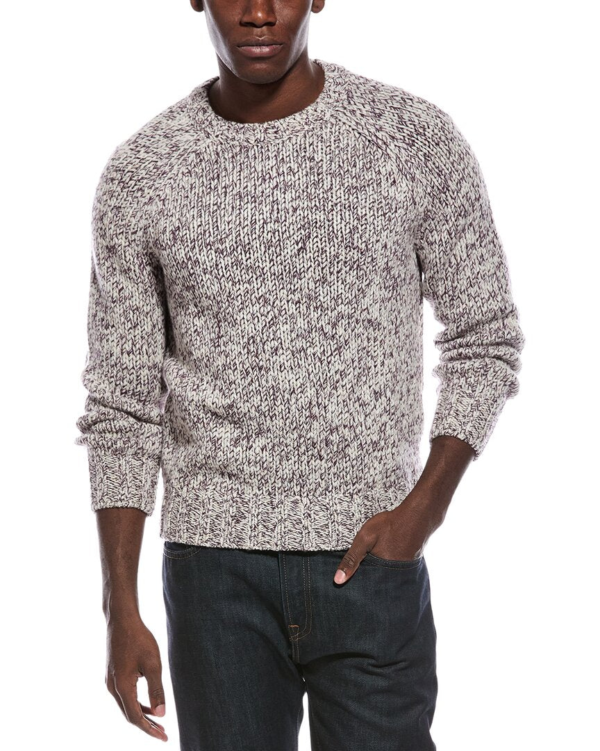 Brunello Cucinelli Wool, Cashmere, & Silk-Blend Crewneck Sweater