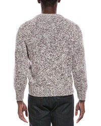 Brunello Cucinelli Wool, Cashmere, & Silk-Blend Crewneck Sweater