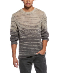 TODD SNYDER Todd Snyder Relaxed Linen Crewneck Sweater