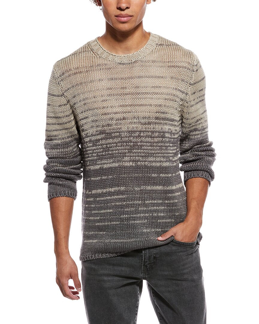 TODD SNYDER Todd Snyder Relaxed Linen Crewneck Sweater