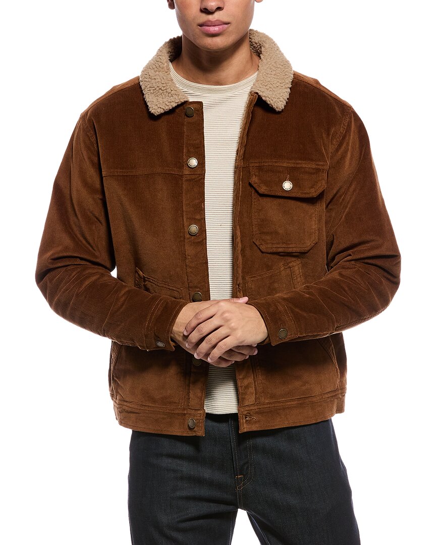 Weatherproof Vintage Sherpa Lined Cord Trucker Jacket
