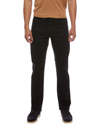 7 For All Mankind The Straight Sateen Black Jean