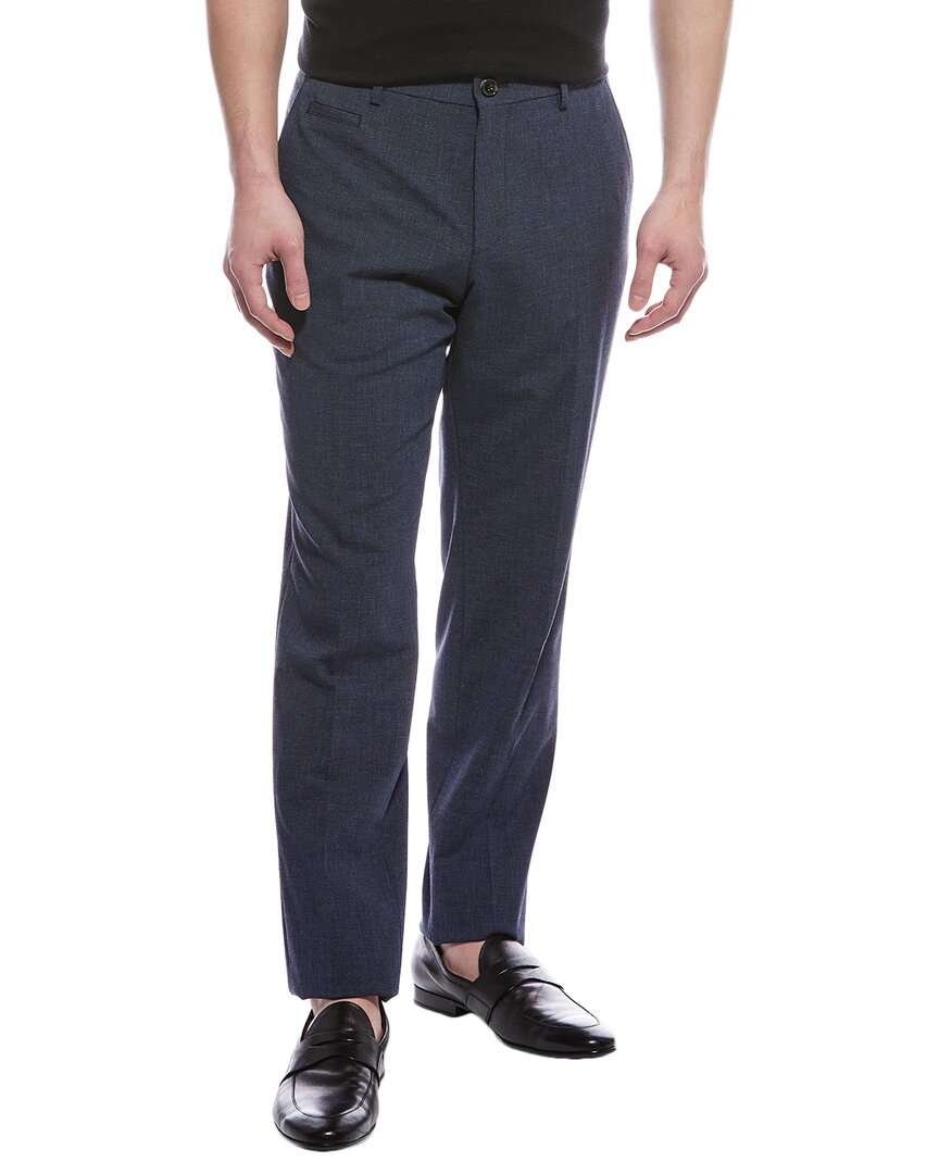 Boss Hugo Boss Slim Fit Wool-Blend Pant Blue