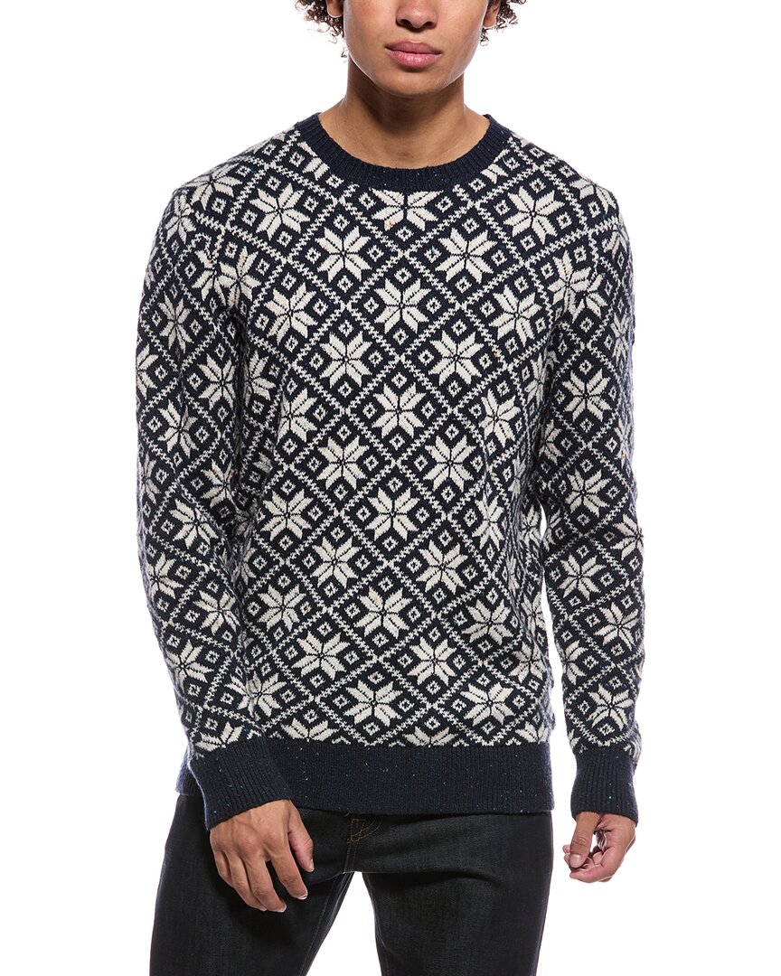 Weatherproof Vintage Super Soft Donegal Snowflake Crewneck Sweater