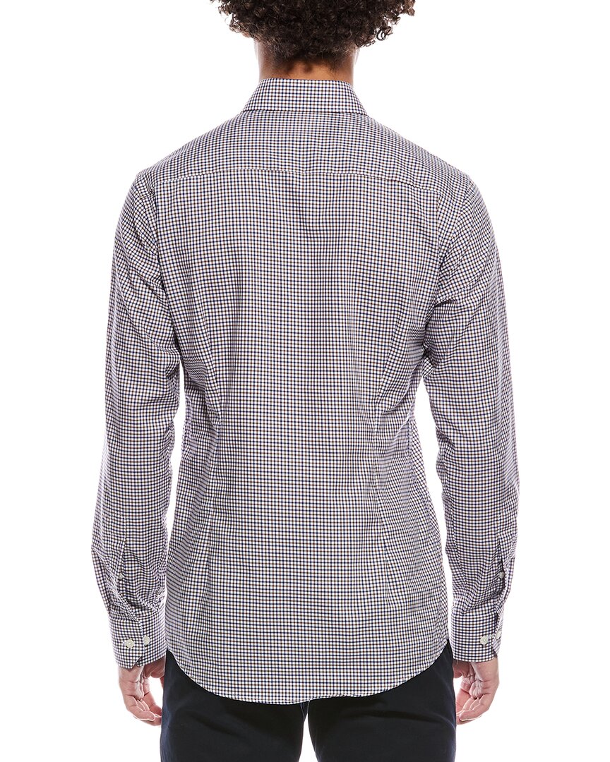 Eton Micro Check Fine Twill Slim Fit Shirt