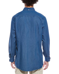 Eton Contemporary Fit Denim Shirt