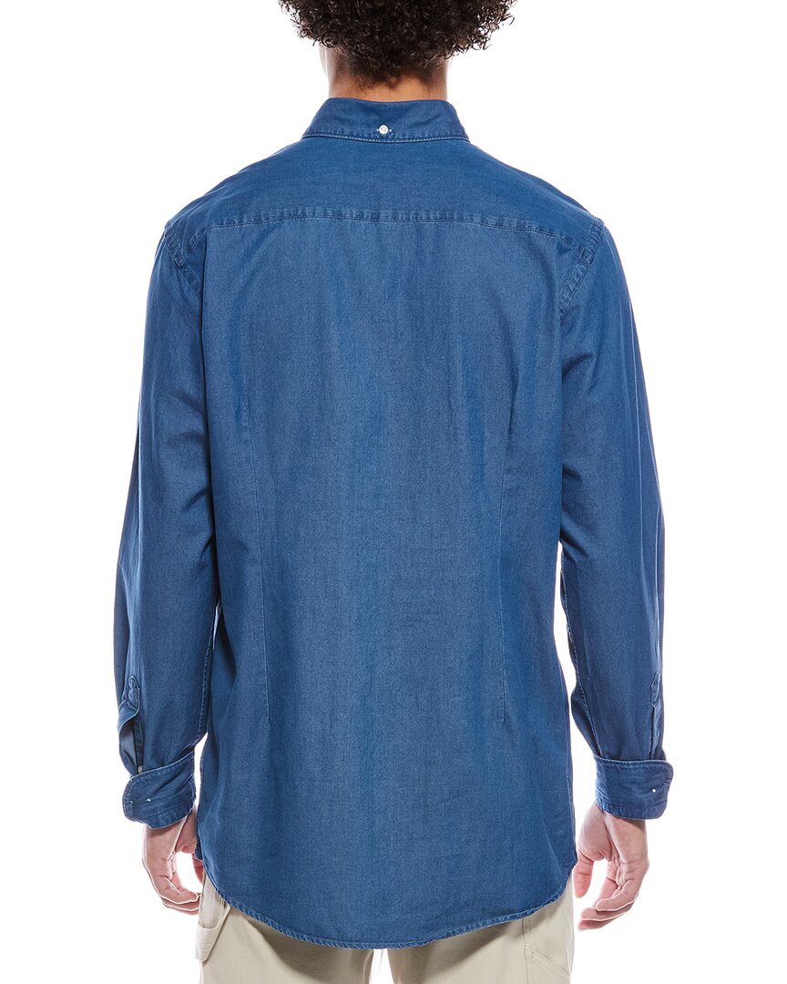 Eton Contemporary Fit Denim Shirt