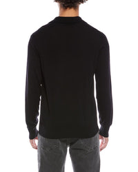 Eton Fine Knit Wool Polo Shirt