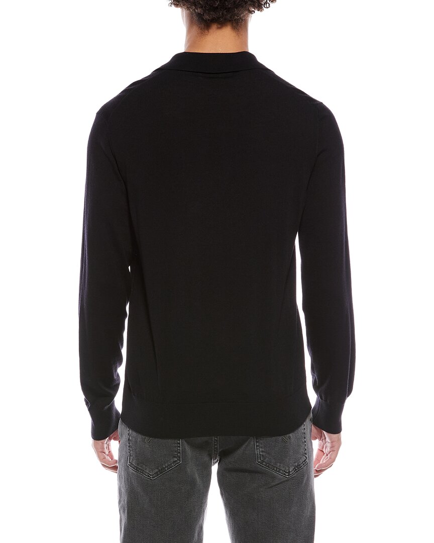 Eton Fine Knit Wool Polo Shirt