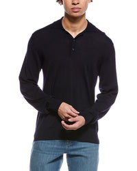 Eton Fine Knit Wool Polo Shirt