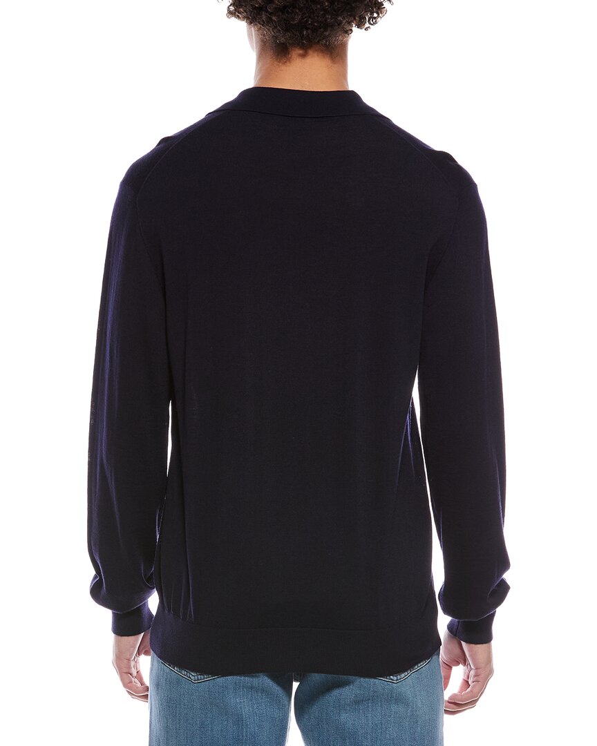Eton Fine Knit Wool Polo Shirt
