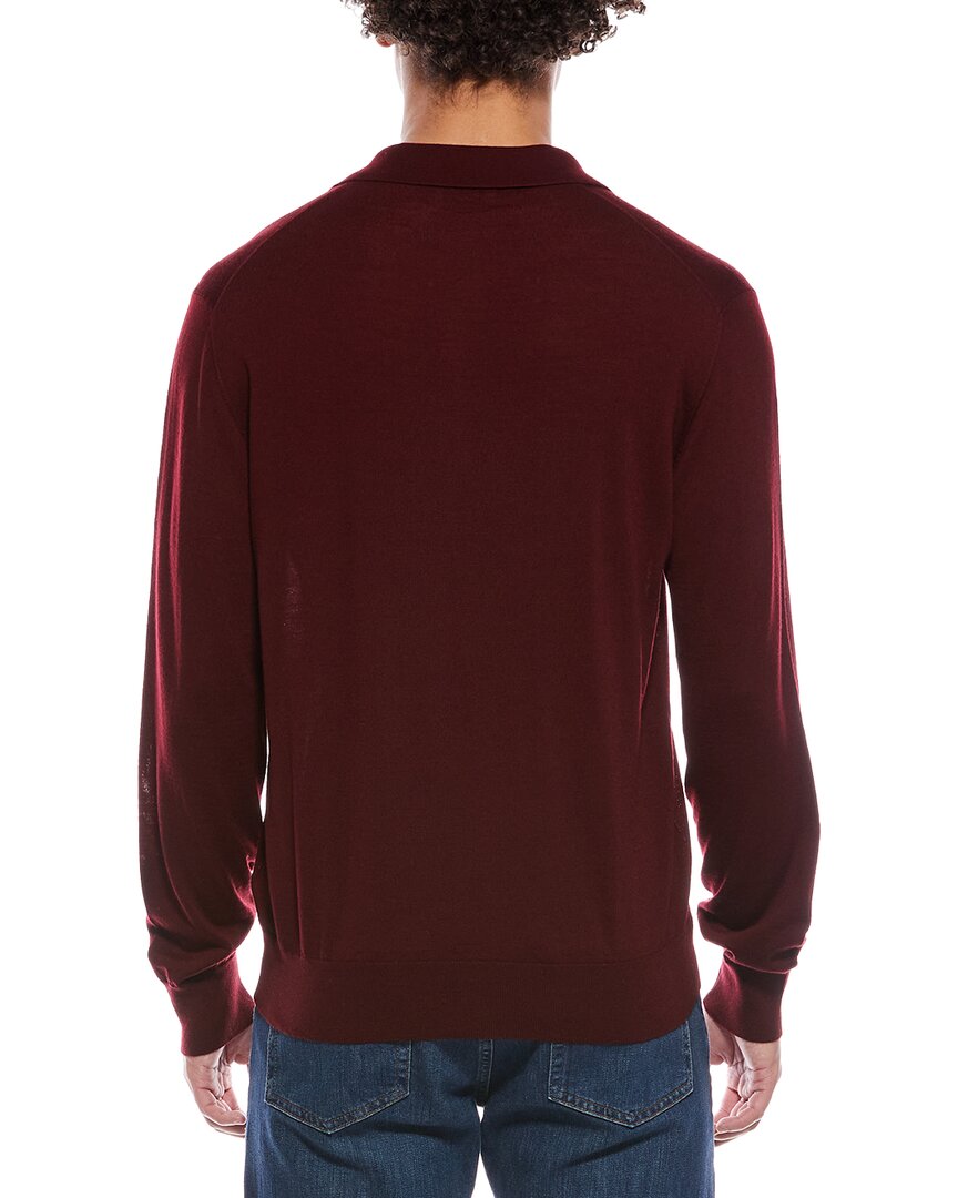 Eton Fine Knit Wool Polo Shirt