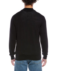Eton Fine Knit Wool 1/2-Zip Pullover