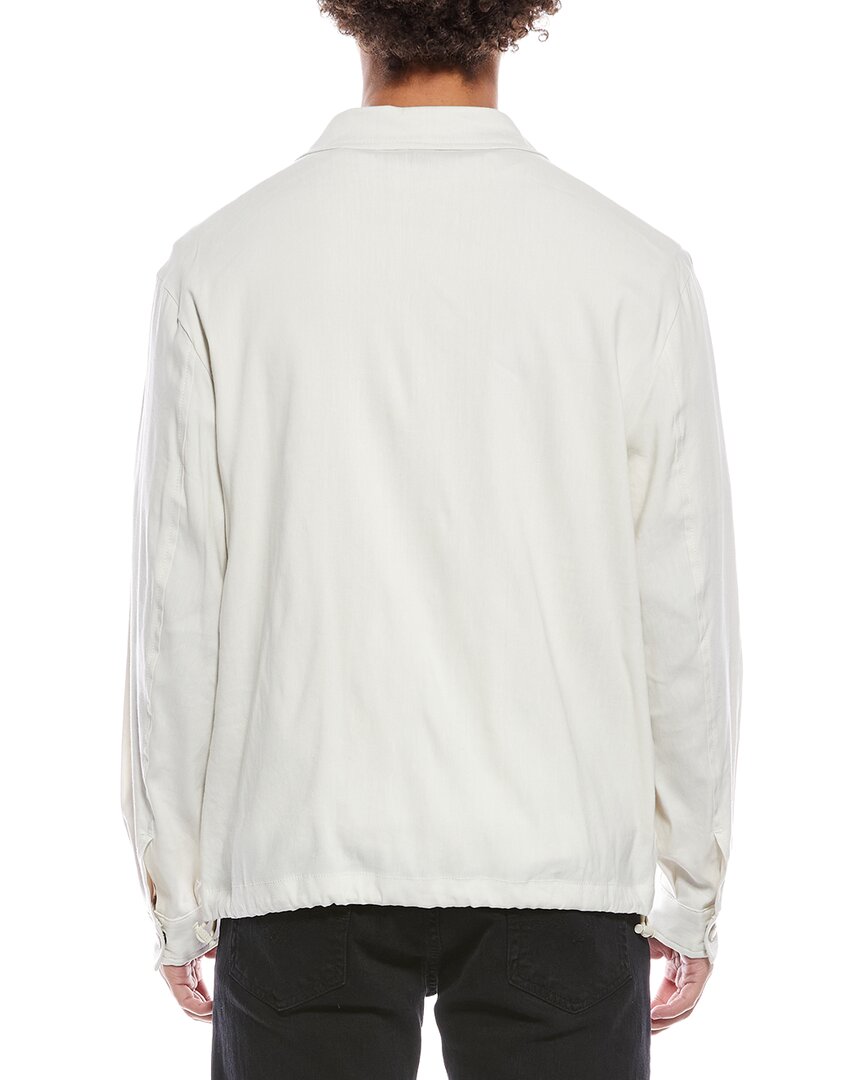 Hugo Boss Carper Zip Linen-Blend Jacket