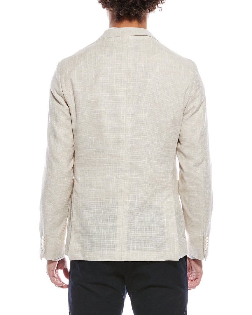 Hugo Boss Hanry Wool & Linen-Blend Slim Fit Blazer