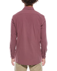 slim fit dress slacks Hugo Boss Pink Max Sharp Fit Dress Shirt