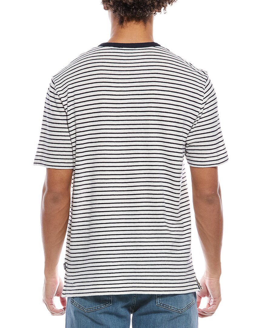 Hugo Boss Taut Linen-Blend Knit Shirt